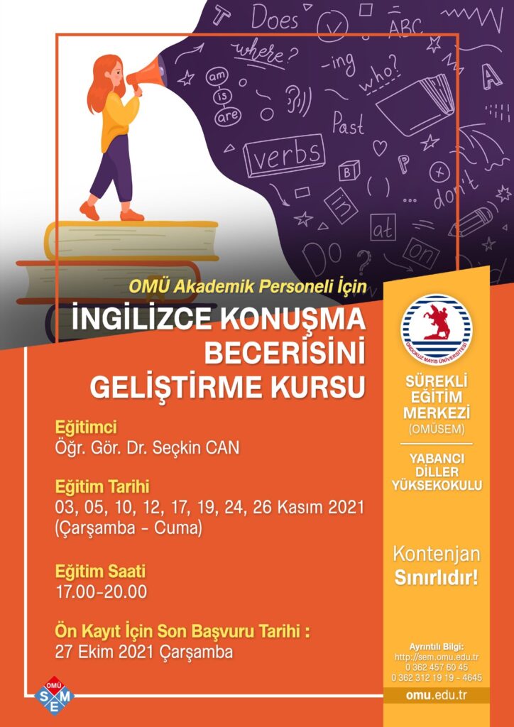 İNGİLİZCE KONUŞMA BECERİSİNİ GELİŞTİRME KURSU