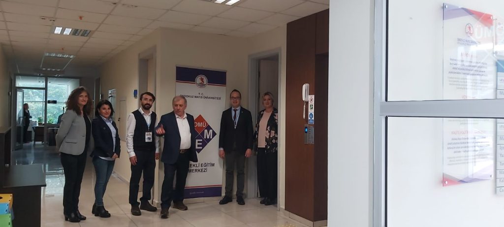 Ankara Üniversitesi Sürekli Eğitim Merkezi (ANKÜSEM) Müdürü Doç. Dr. Tolga BOZKURT OMÜSEM’i Ziyaret Etti