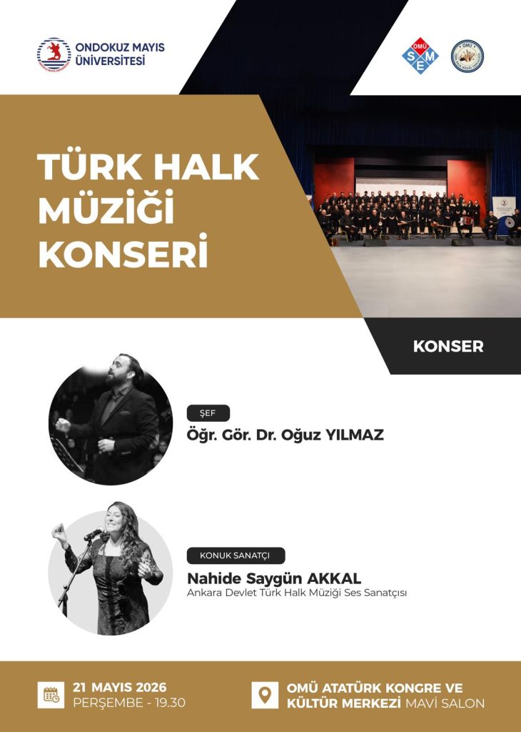 TÜRK HALK MÜZİĞİ KONSERİ